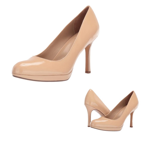 NATURALIZER "Celina" Patent Leather Hidden Platform Stiletto Heel Pumps - Picture 1 of 12